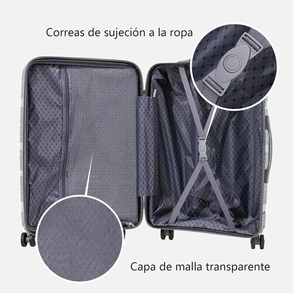 🧳 Maleta de Viaje Artree – Ligera, Resistente e Impermeable con Ruedas 360°