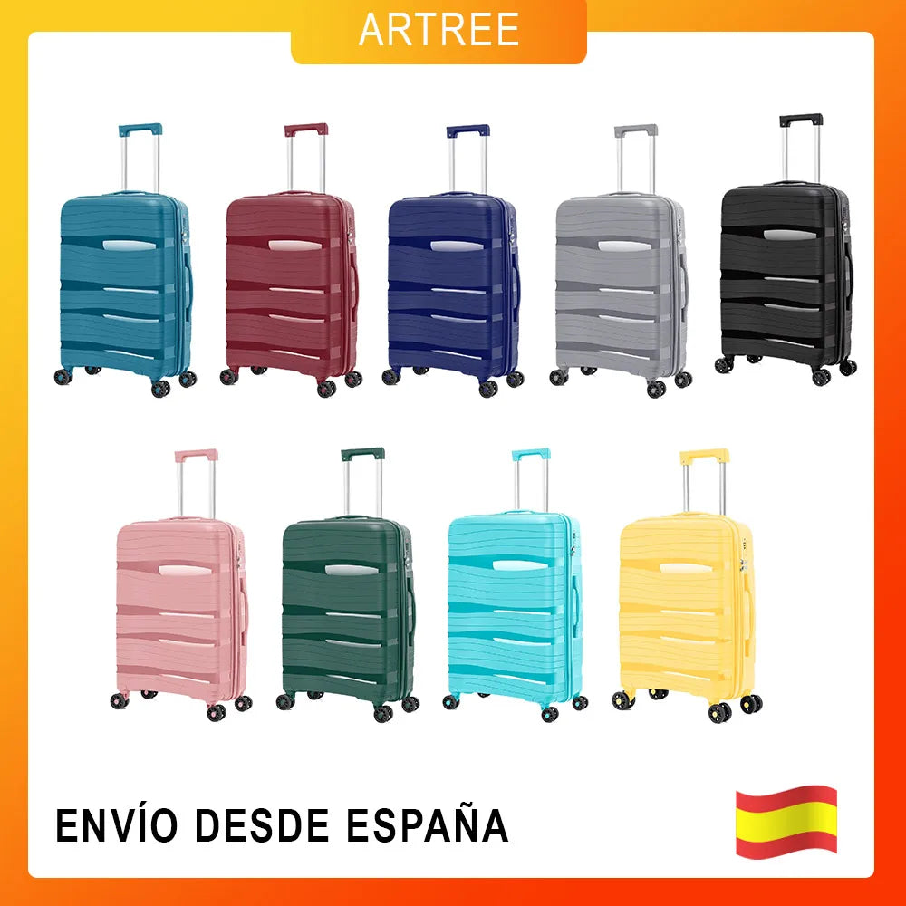 🧳 Maleta de Viaje Artree – Ligera, Resistente e Impermeable con Ruedas 360°