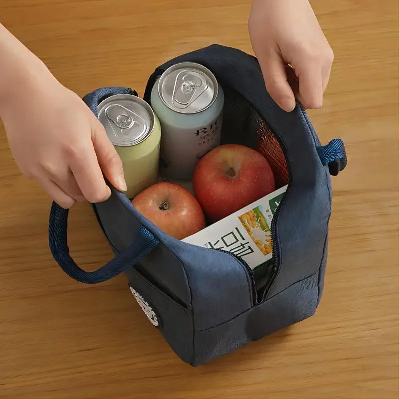 Bolsa Térmica para Almuerzo Bento con Aislamiento de Aluminio | Lunch Bag Portátil Reutilizable