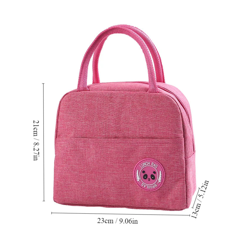 Bolsa Térmica para Almuerzo Bento con Aislamiento de Aluminio | Lunch Bag Portátil Reutilizable