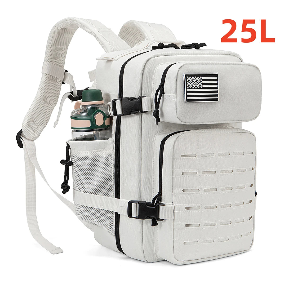 🎒 Mochila Táctica Militar 25L MOLLE – Resistente, Espaciosa y Lista para la Aventura