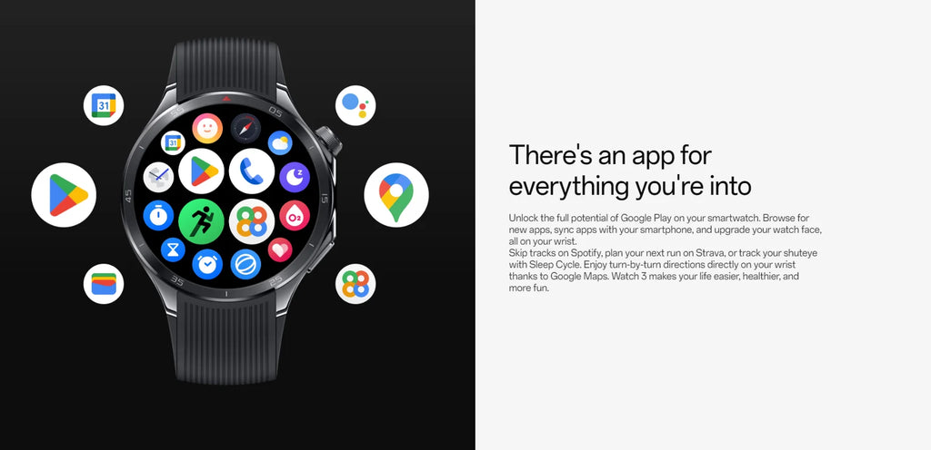 ⌚ OnePlus Watch 3 Global Version – Smartwatch Premium con Pantalla AMOLED LTPO de 1.50", GPS Dual y Wear OS
