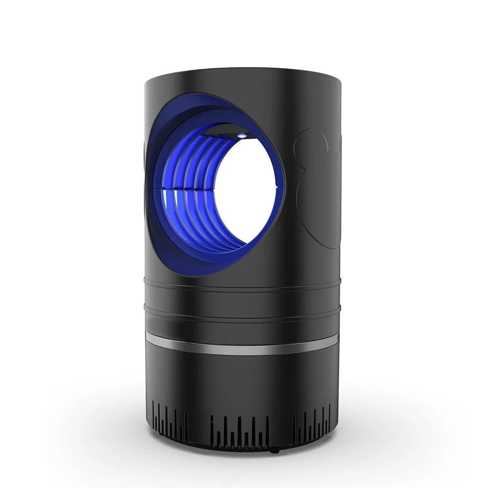 1 PC Lámpara Eléctrica Mata Moscas, Mosquitos e Insectos con Luz LED, Trampa de Control de Plagas de Tamaño Compacto, Alimentación por USB y Adaptador Incluido.