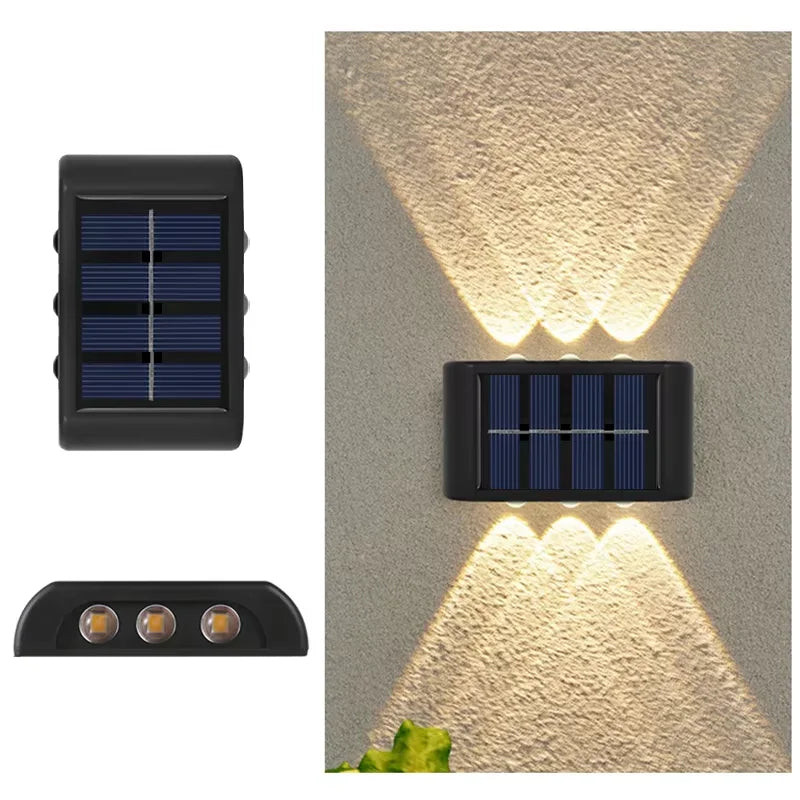 Lámpara Solar LED para Jardín y Exterior | Iluminación Automática de Bajo Consumo