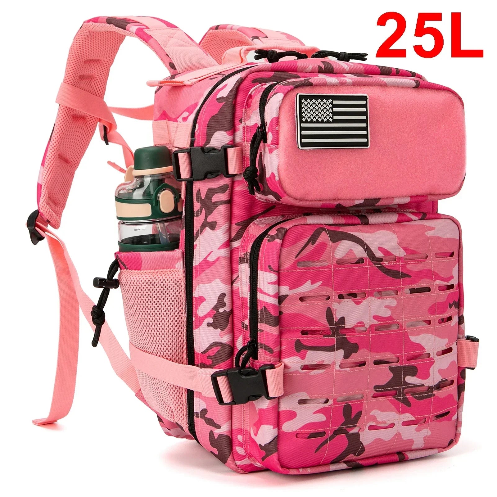 🎒 Mochila Táctica Militar 25L MOLLE – Resistente, Espaciosa y Lista para la Aventura