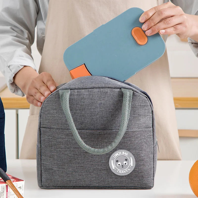 Bolsa Térmica para Almuerzo Bento con Aislamiento de Aluminio | Lunch Bag Portátil Reutilizable