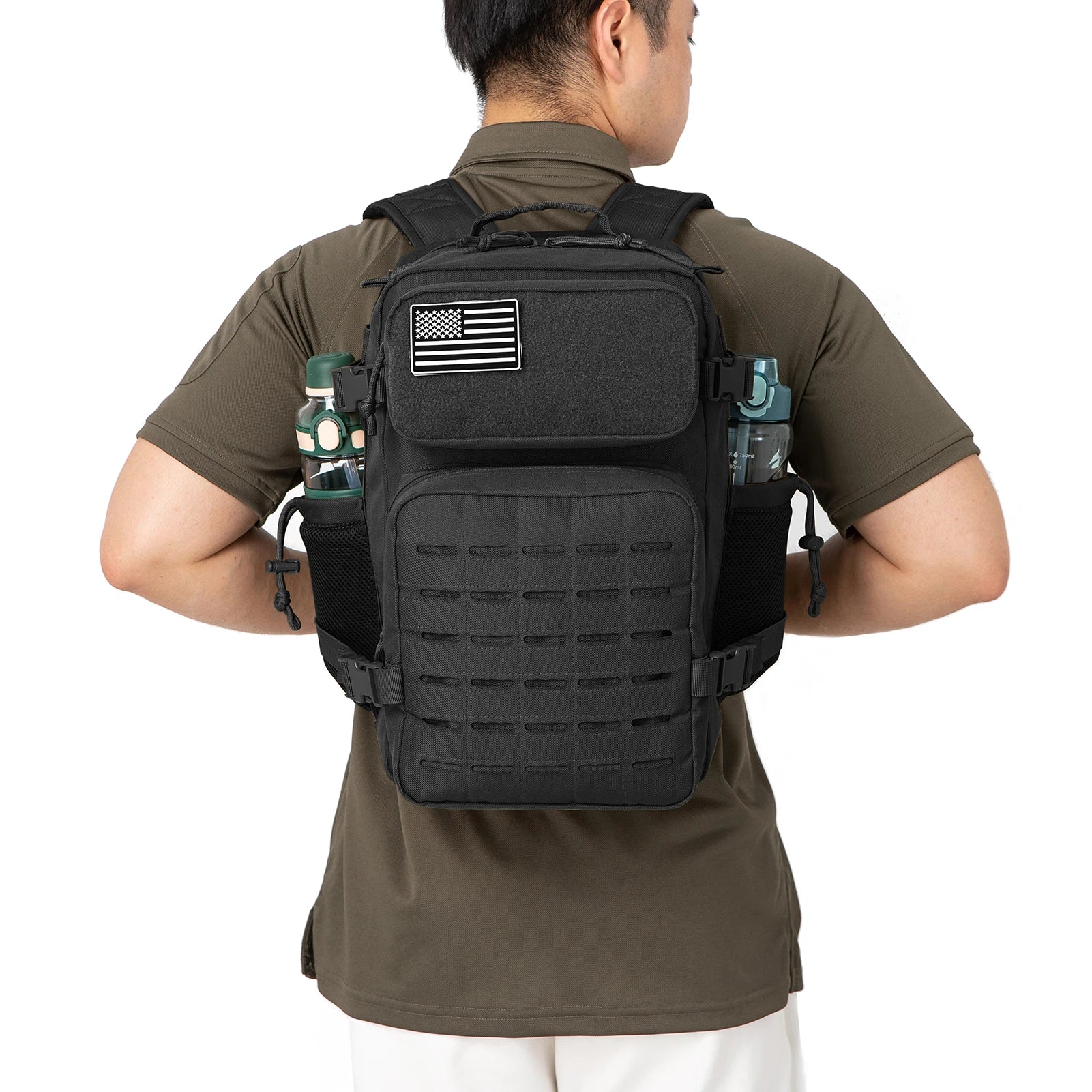 🎒 Mochila Táctica Militar 25L MOLLE – Resistente, Espaciosa y Lista para la Aventura