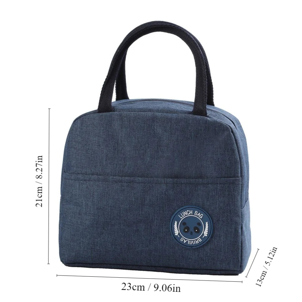 Bolsa Térmica para Almuerzo Bento con Aislamiento de Aluminio | Lunch Bag Portátil Reutilizable