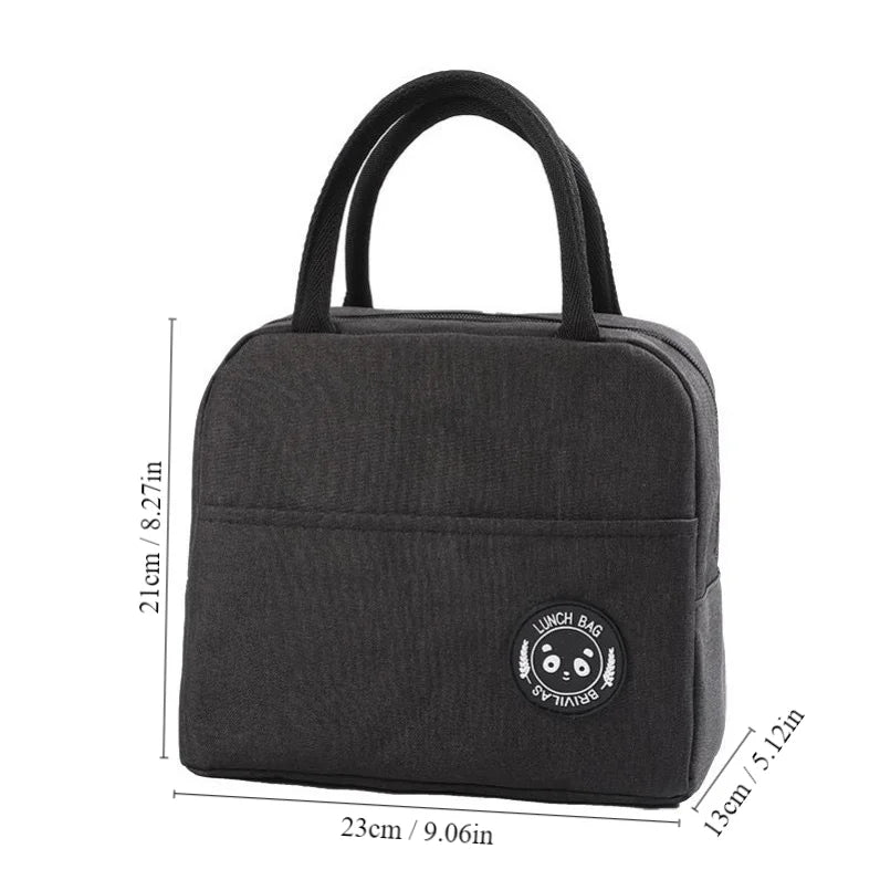 Bolsa Térmica para Almuerzo Bento con Aislamiento de Aluminio | Lunch Bag Portátil Reutilizable