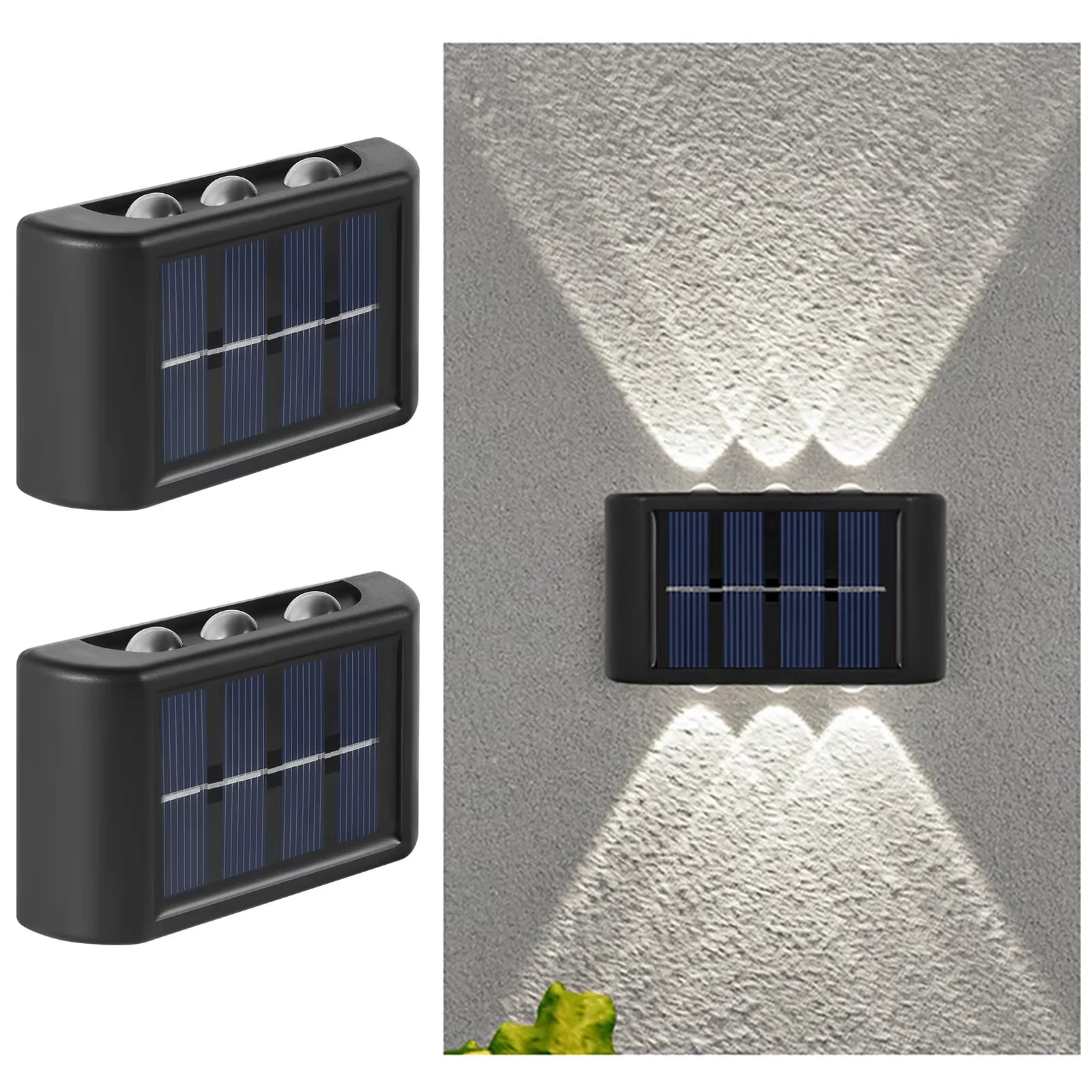 Lámpara Solar LED para Jardín y Exterior | Iluminación Automática de Bajo Consumo