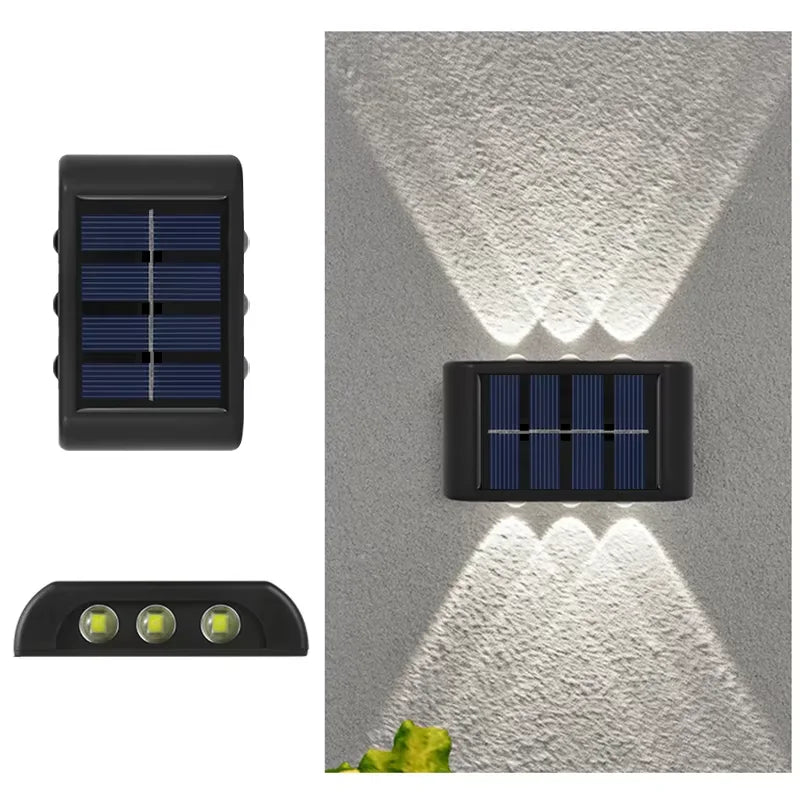 Lámpara Solar LED para Jardín y Exterior | Iluminación Automática de Bajo Consumo