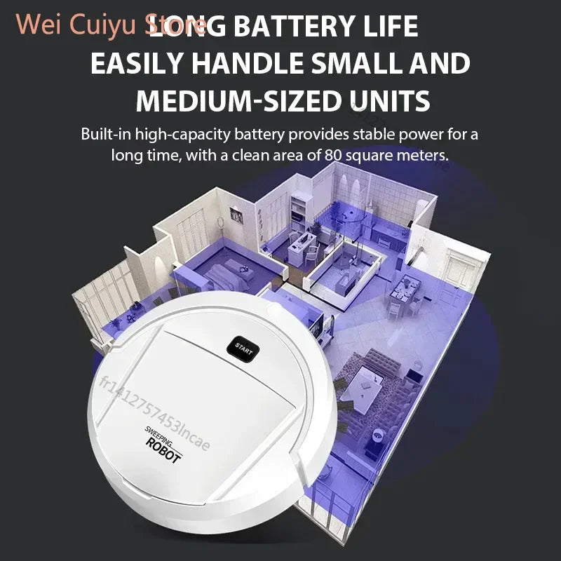 Robot Aspirador Inteligente 2025: Limpieza Automática Seca/Húmeda, Barrido, Carga Automática y Máquina de Limpieza del Hogar Inteligente