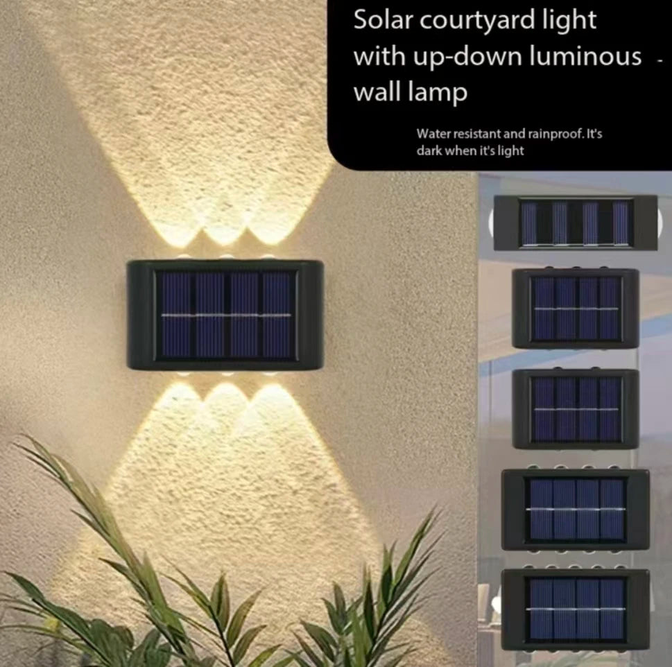 Lámpara Solar LED para Jardín y Exterior | Iluminación Automática de Bajo Consumo