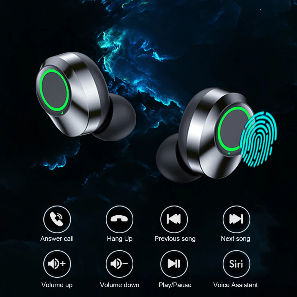 🎧 Auriculares Inalámbricos Bluetooth TWS NES – Sonido HiFi, Micrófono HD y Modo Gaming