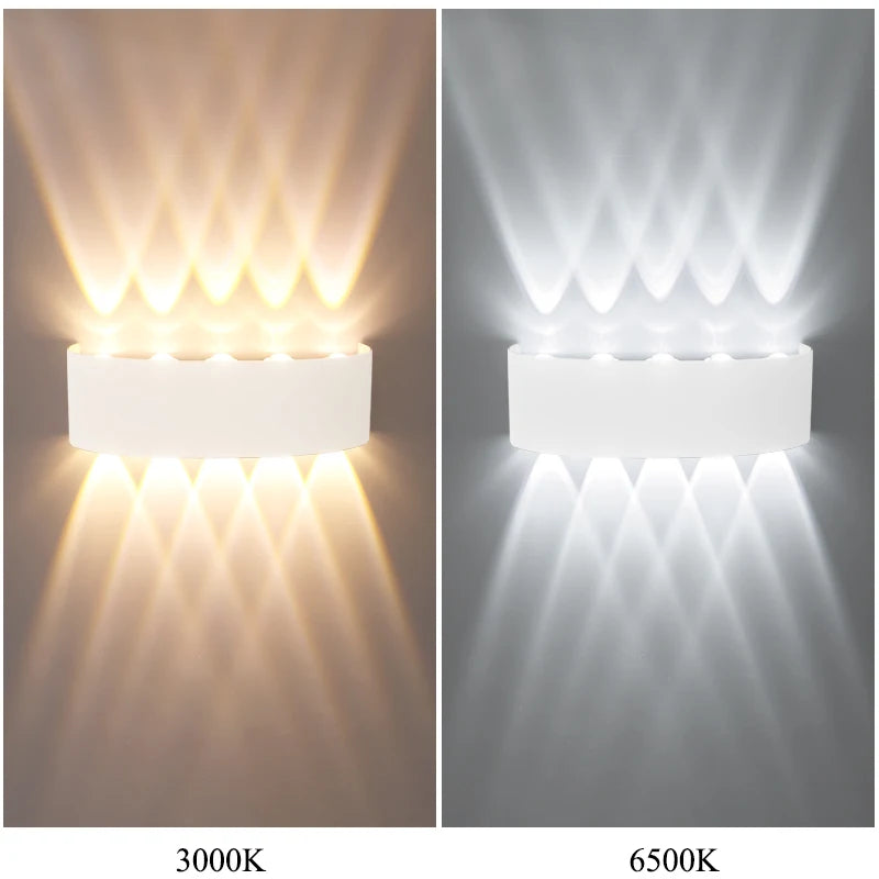 Lámpara de Pared LED Exterior IP65 Moderna | Iluminación para Jardín, Terraza y Hogar