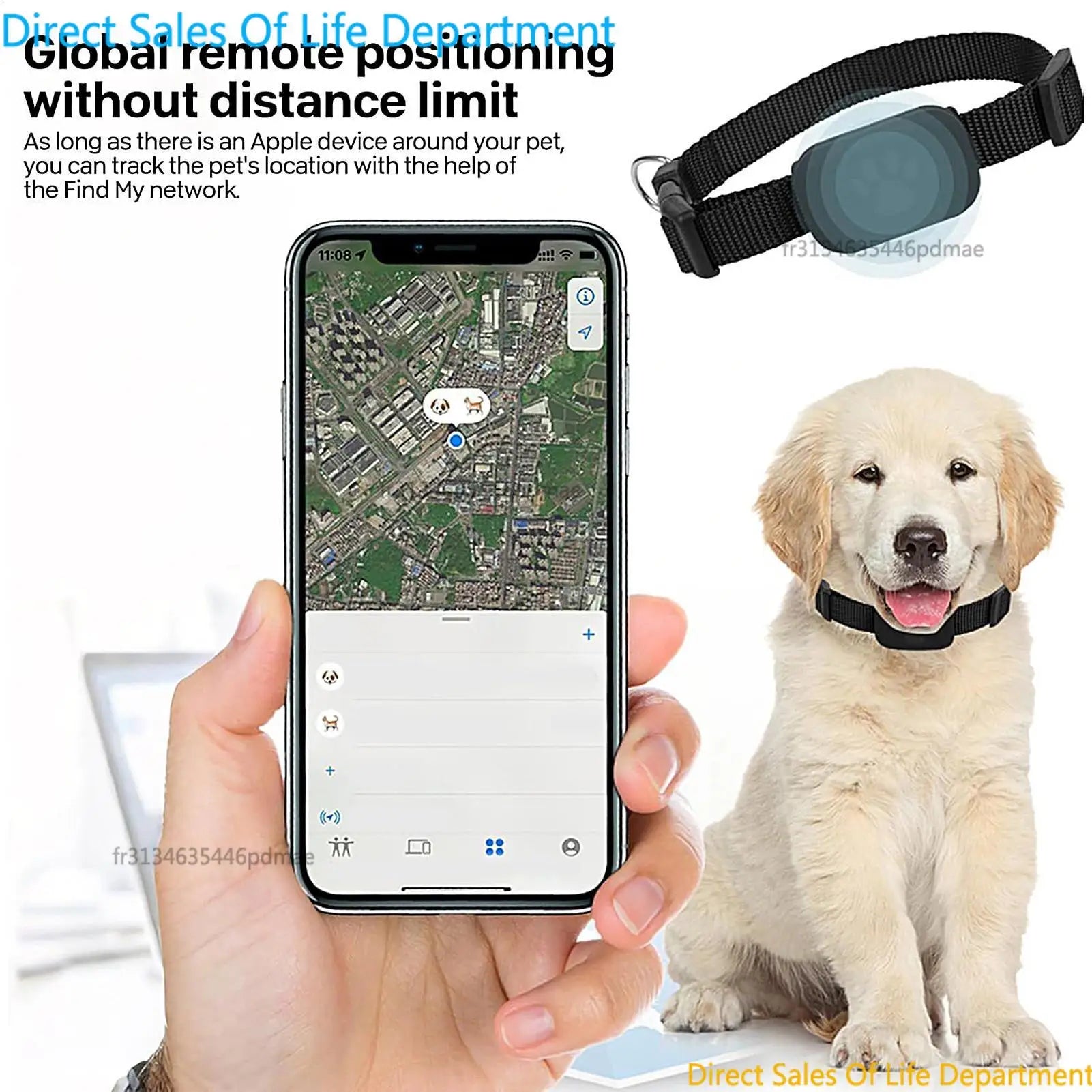 Collar GPS Inteligente para Gatos 2026 | Rastreador Multifunción para Mascotas con Sistema Dual