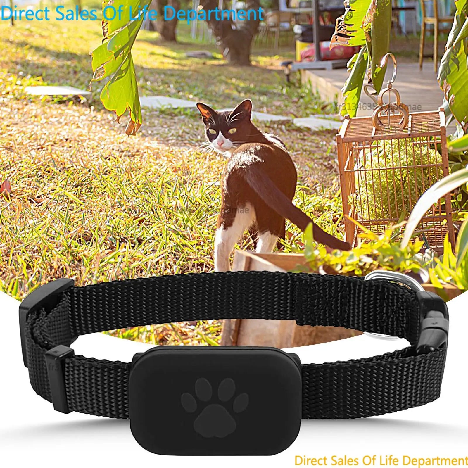 Collar GPS Inteligente para Gatos 2026 | Rastreador Multifunción para Mascotas con Sistema Dual